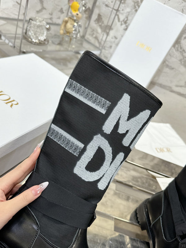 CD D-Major Boot In Black Canvas 100576