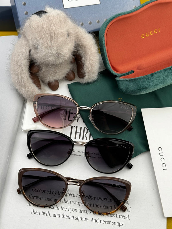 CAT-EYE FRAME SUNGLASSES G8641 IN ACETATE