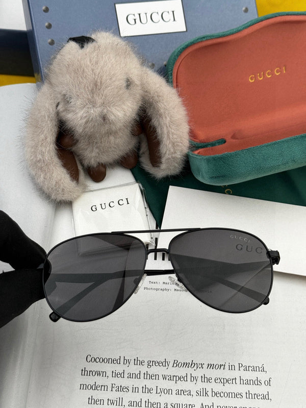 OCCHIALI DA SOLE CON MONTATURA AVIATOR G1203 IN METALLO