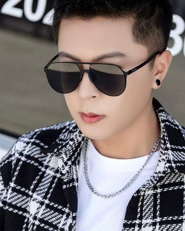 OCCHIALI DA SOLE CON MONTATURA AVIATOR G7810 IN METALLO