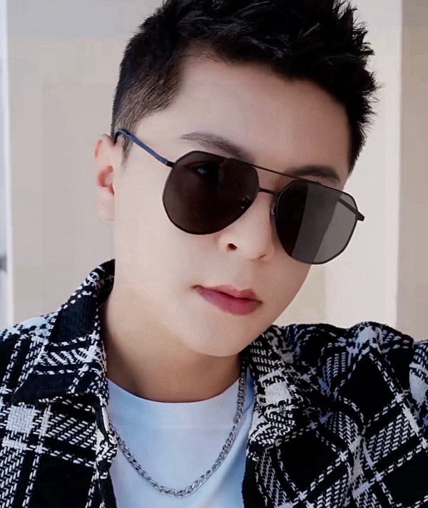 AVIATOR FRAME SUNGLASSES G9225 IN METAL