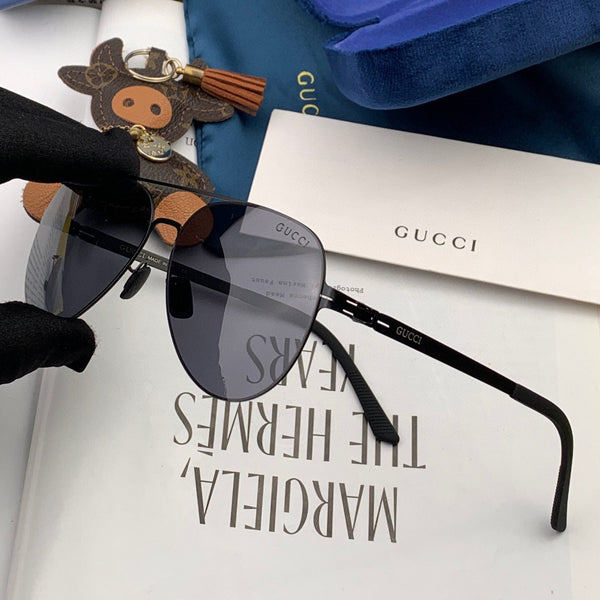 OCCHIALI DA SOLE CON MONTATURA AVIATOR G1732 IN METALLO