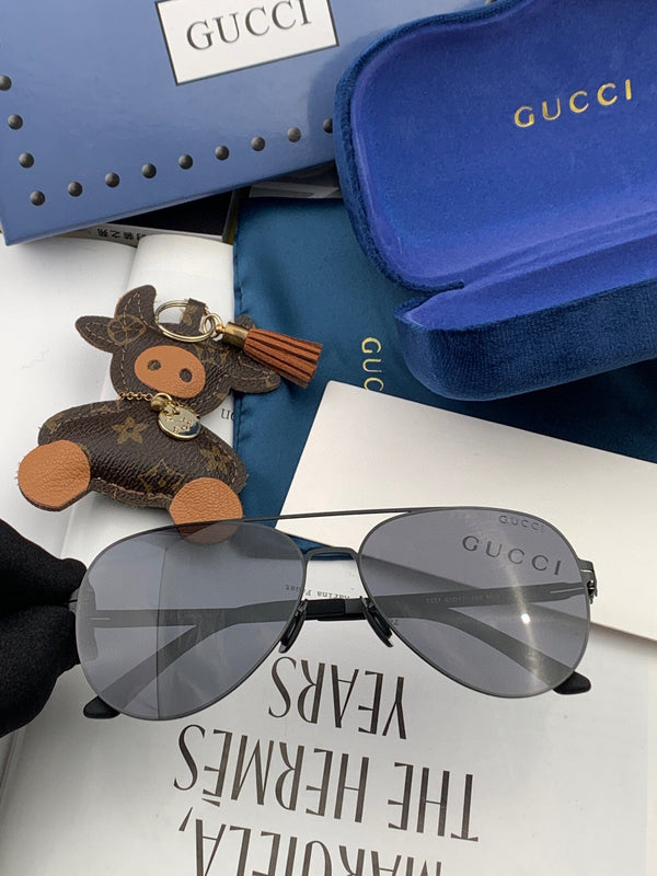 OCCHIALI DA SOLE CON MONTATURA AVIATOR G1732 IN METALLO
