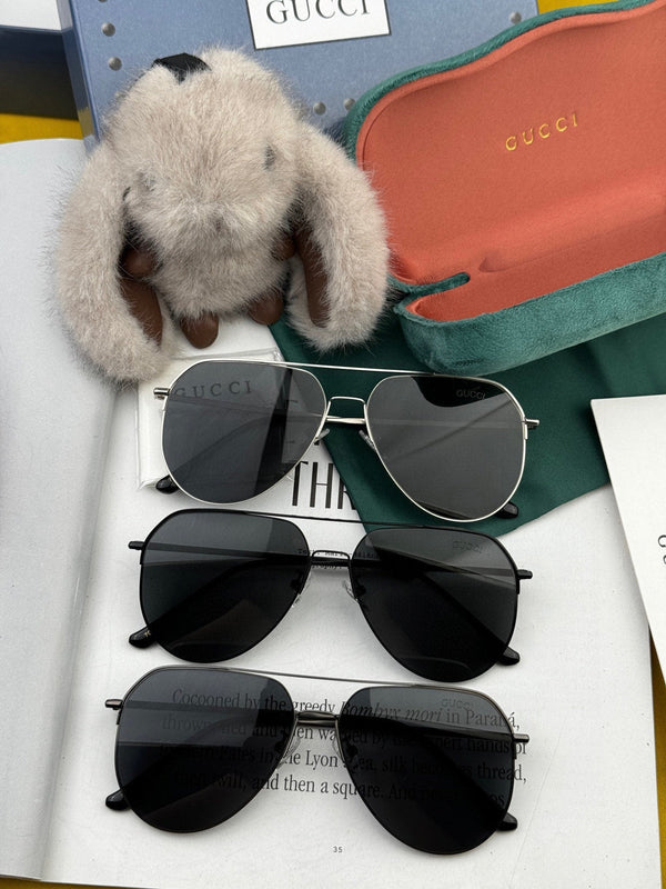 AVIATOR FRAME SUNGLASSES G1702 IN METAL