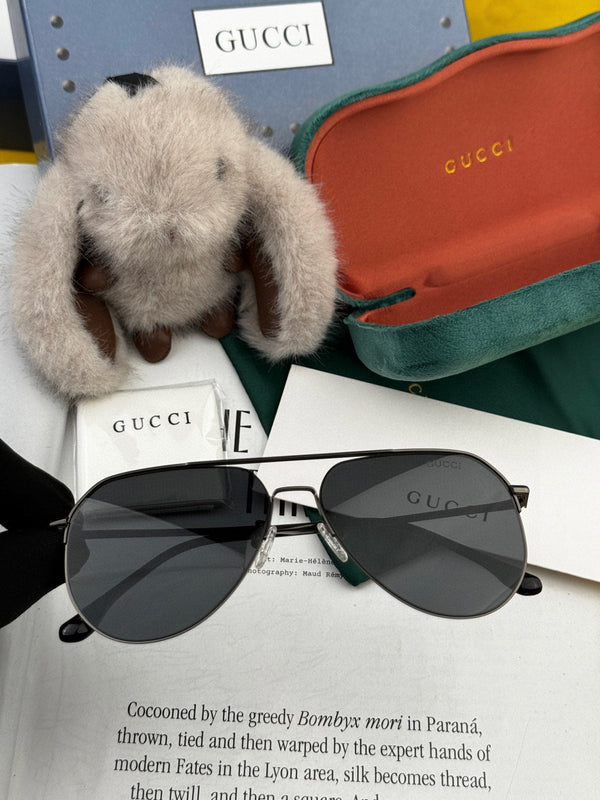 AVIATOR FRAME SUNGLASSES G1702 IN METAL