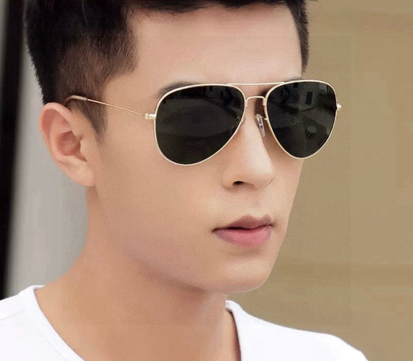 AVIATOR FRAME SUNGLASSES G2203 IN METAL