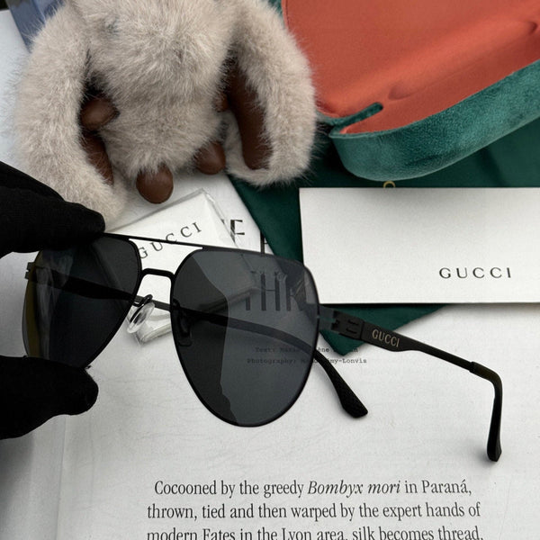 OCCHIALI DA SOLE CON MONTATURA AVIATOR G41805 IN METALLO