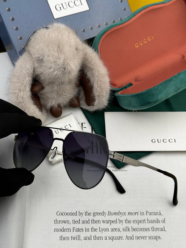 OCCHIALI DA SOLE CON MONTATURA AVIATOR G41805 IN METALLO