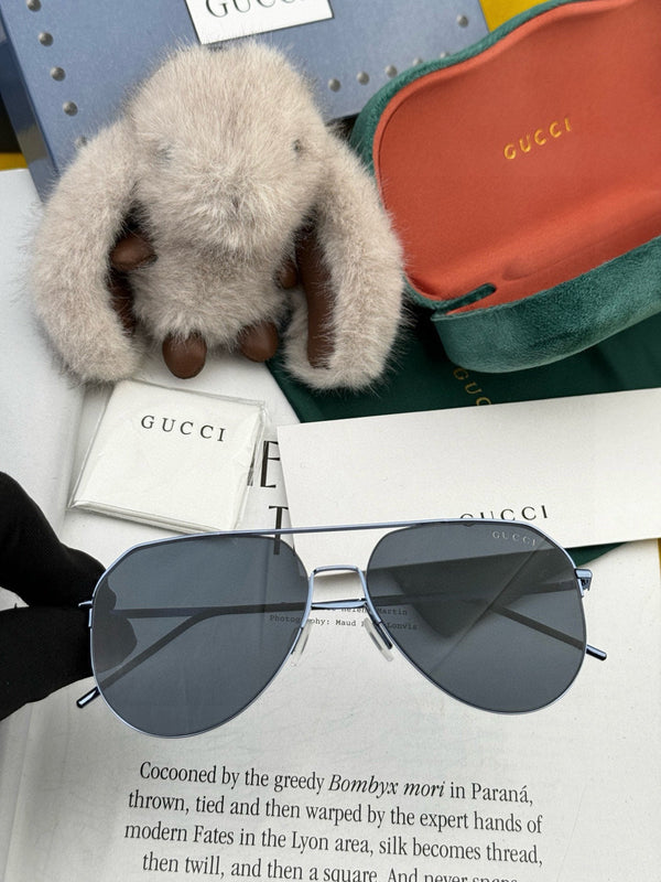 OCCHIALI DA SOLE CON MONTATURA AVIATOR 575761 IN METALLO