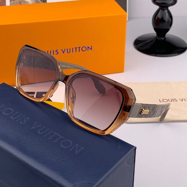 SQUARE SUNGLASSES L7132 IN ACETATE