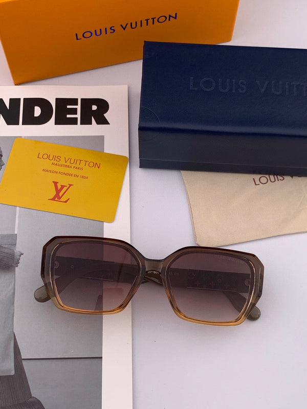 SQUARE SUNGLASSES L7132 IN ACETATE