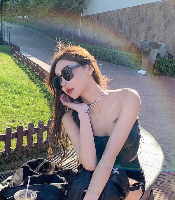 OCCHIALI DA SOLE MONTAIGNE CD4579 IN ACETATO