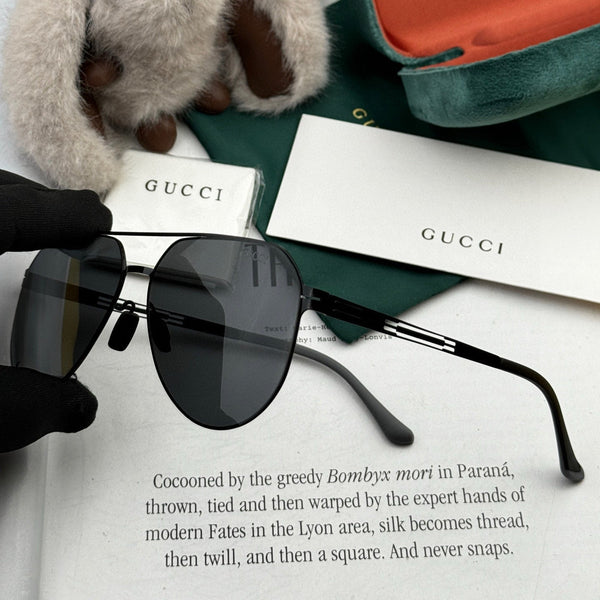 AVIATOR FRAME SUNGLASSES G5882 IN METAL