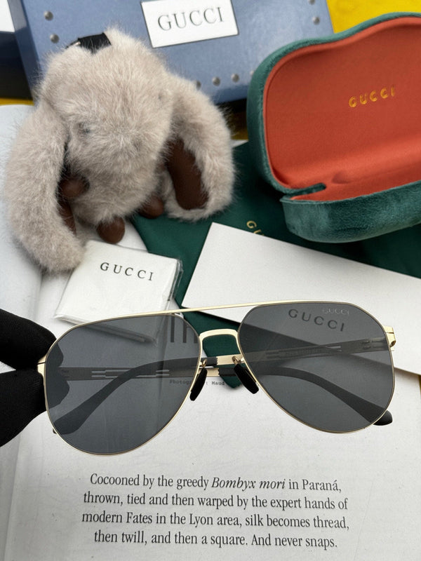 AVIATOR FRAME SUNGLASSES G5882 IN METAL