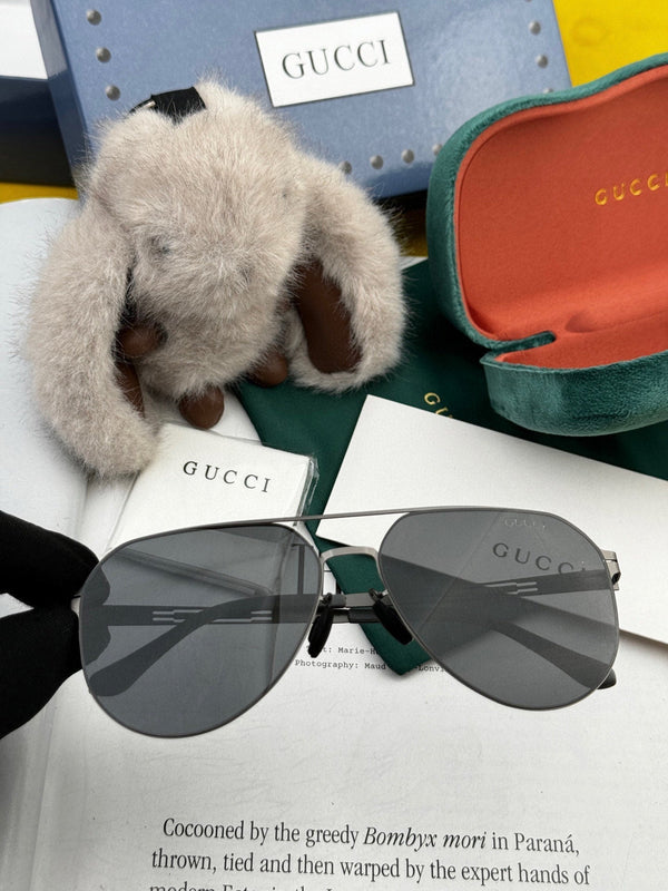 AVIATOR FRAME SUNGLASSES G5882 IN METAL