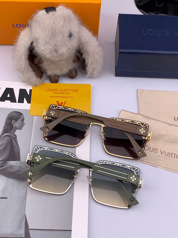 SQUARE SUNGLASSES L6191 IN ACETATE