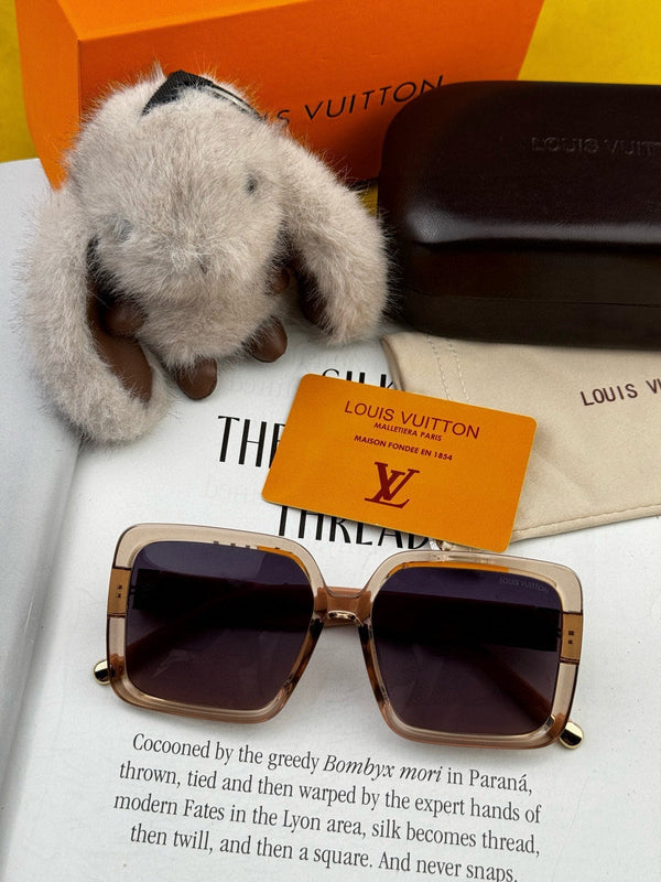 LARGE SQUARE SUNGLASS L6250 IN ACETATE