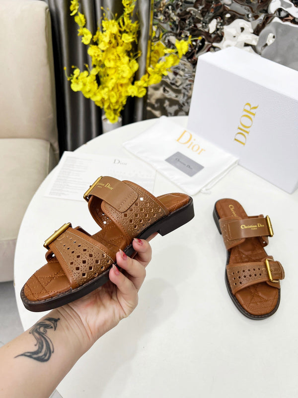 CD 25 Dad Sandal Mule Calfskin