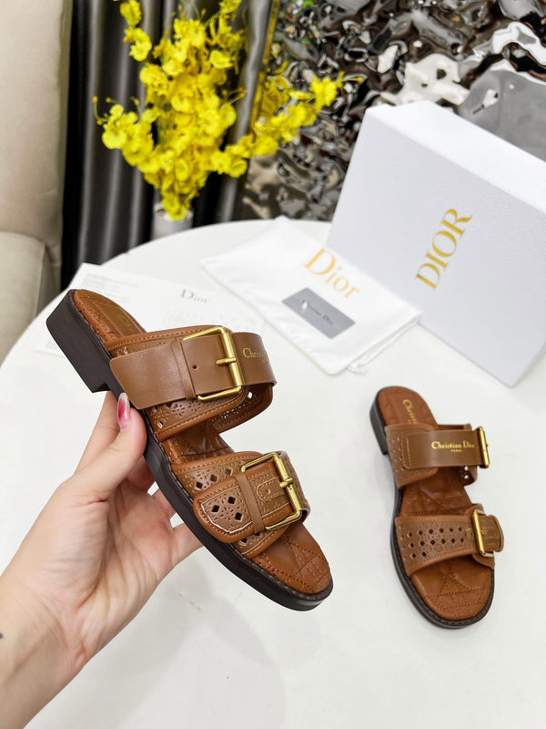 CD 25 Dad Sandal Mule Calfskin