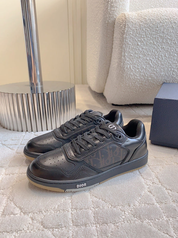 CD B27 Low-Top Sneaker Black Calfskin