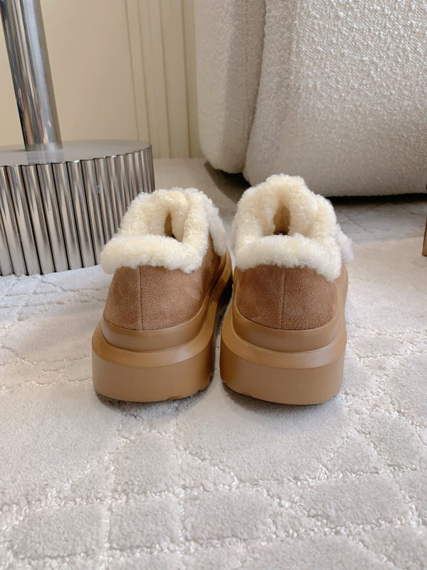 UGG Tazz Slipper Loafers Brown  Suede and fleece 516903