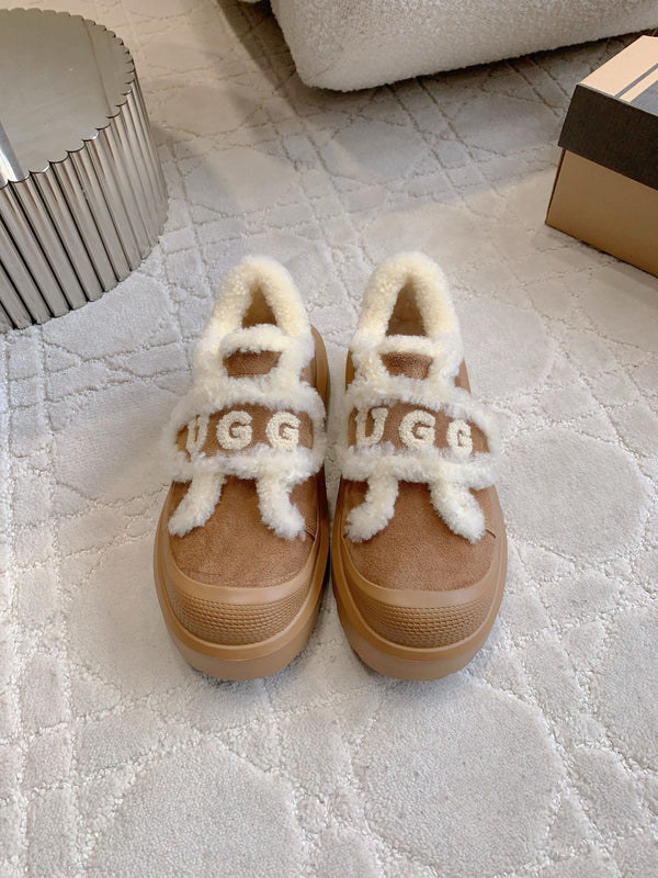 UGG Tazz Slipper Loafers Brown  Suede and fleece 516903