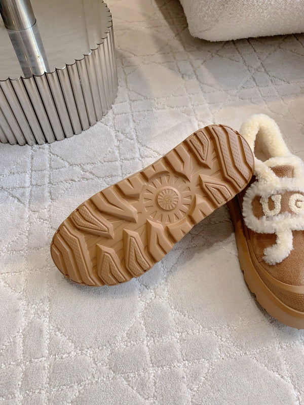 UGG Tazz Slipper Loafers Brown  Suede and fleece 516903