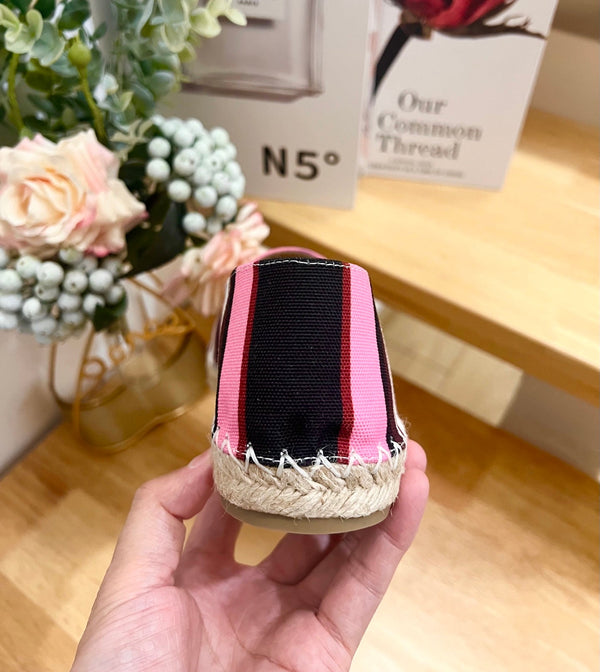 Valentino Vlogo Flat Espadrilles Multicolor Canvas 240577