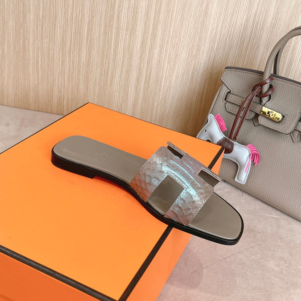 Sandali HM Oran in pelle di vitello marrone chiaro 312782