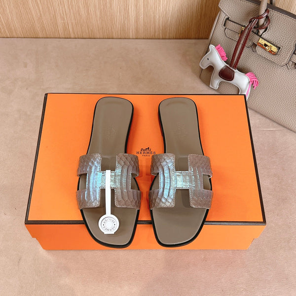 Sandali HM Oran in pelle di vitello marrone chiaro 312782