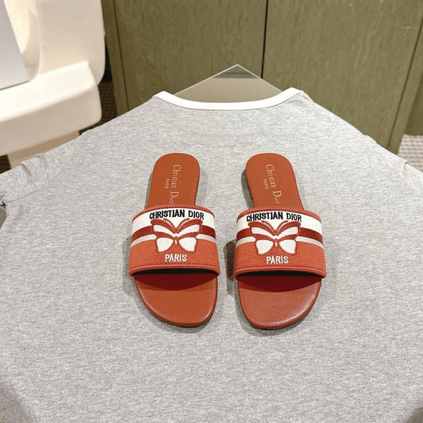 CD Dway Slide Fabric with Cowhide 241926