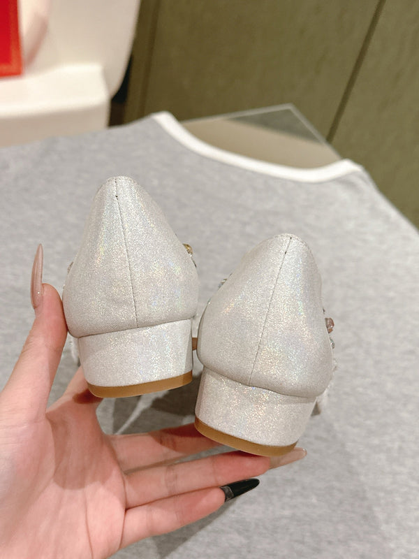 RC 25 Diamond Flat Sole White Custom Lace 268059