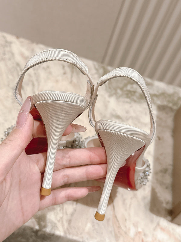 CL 25 Sling Back Beige Imported Original Special 346317