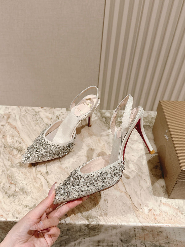 CL 25 Sling Back Beige Imported Original Special 346317