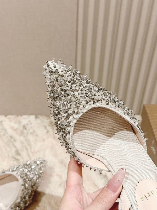 CL 25 Sling Back Beige Imported Original Special 346317