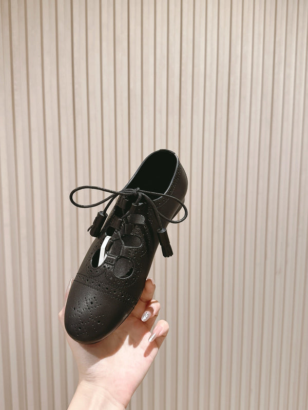 HM 25 Marry Jane Pelle di agnello nera 346242