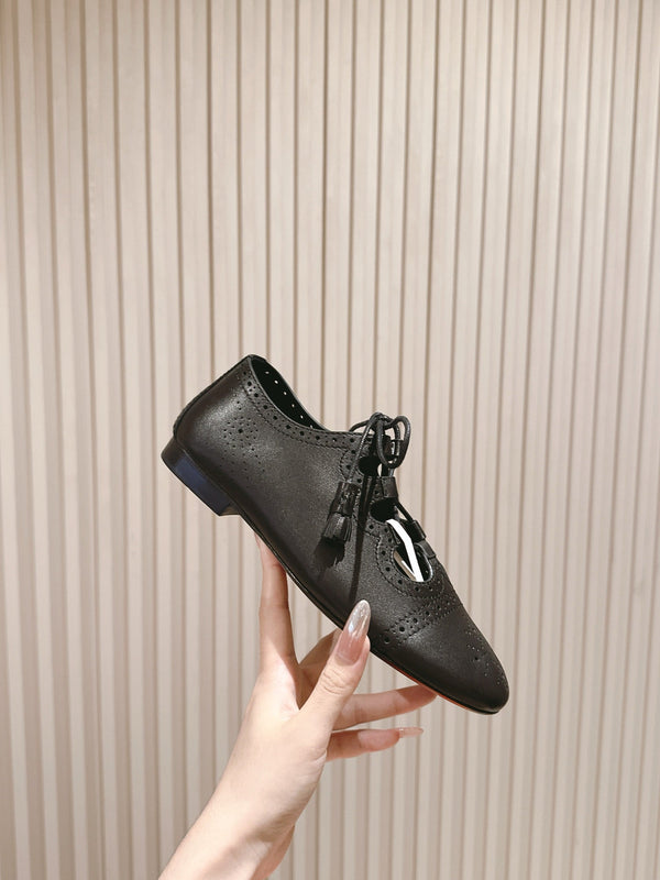 HM 25 Marry Jane Pelle di agnello nera 346242