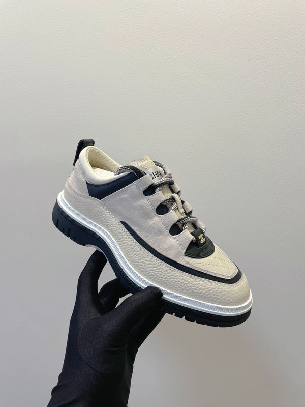 CC Sneaker In Ivory White Cowhide 144772