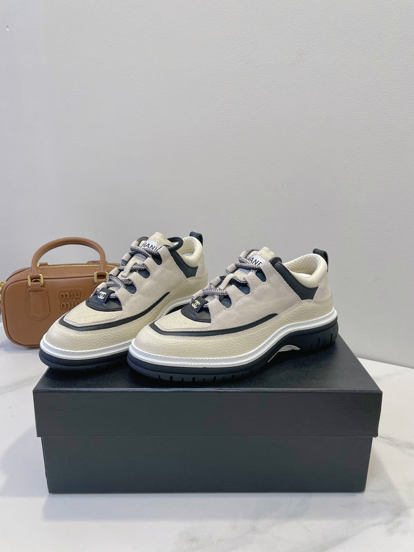 CC Sneaker In Ivory White Cowhide 144772