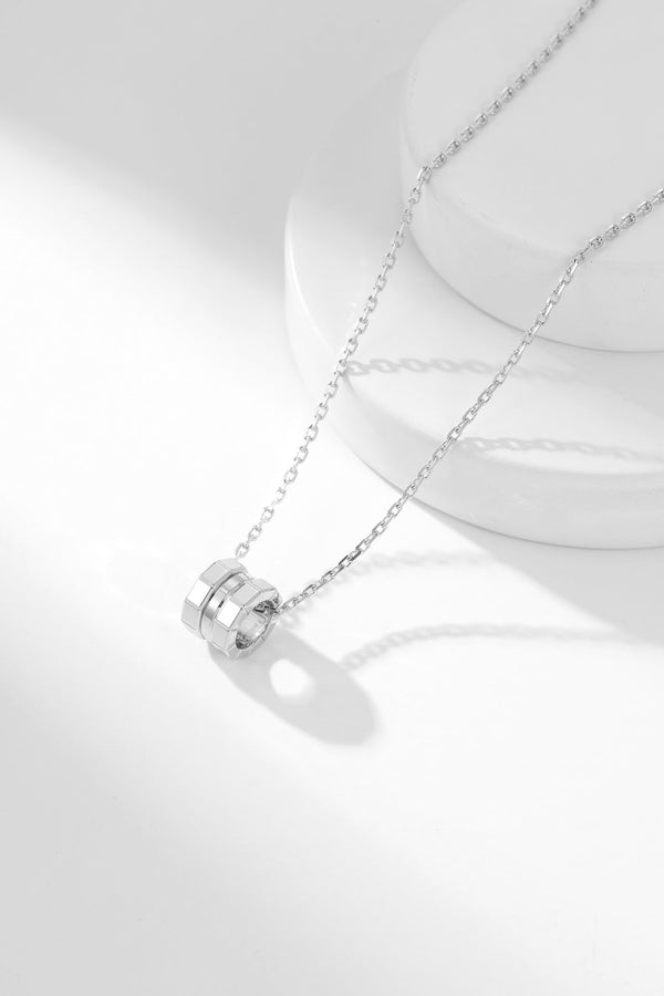 small ice cube necklace