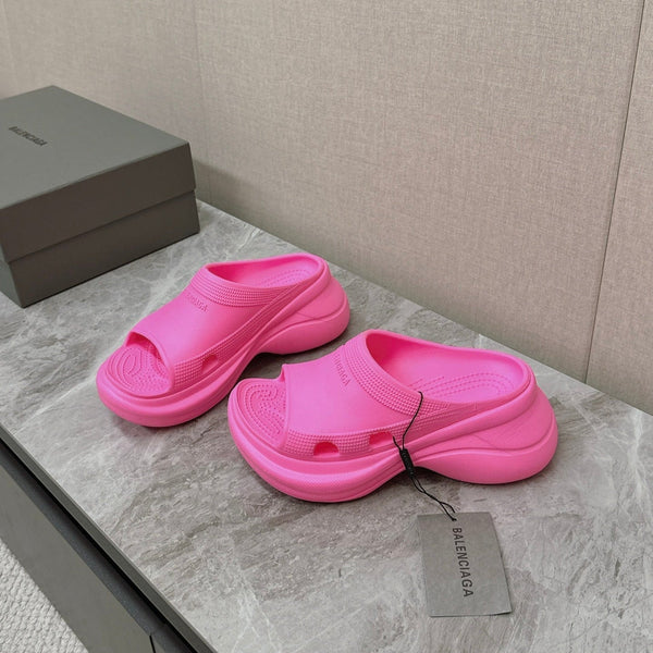 SANDALO CROCS SLIDE IN GOMMA ROSA BRILLANTE