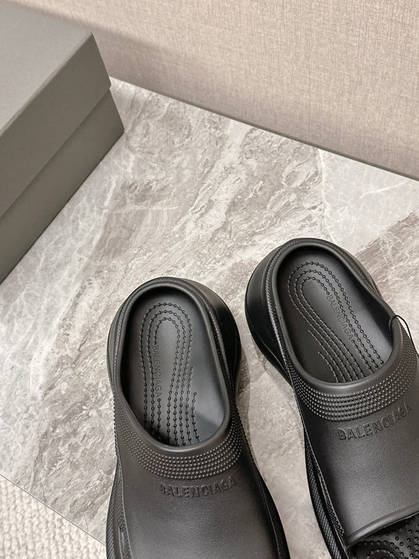 SANDALO CROCS SLIDE IN GOMMA NERA