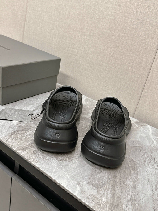 SANDALO CROCS SLIDE IN GOMMA NERA