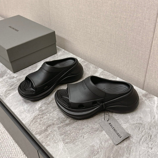 SANDALO CROCS SLIDE IN GOMMA NERA