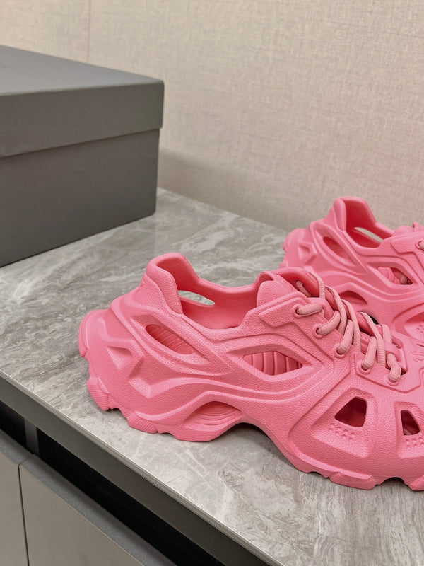 SNEAKERS IN PINK RUBBER