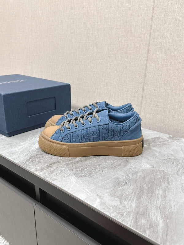 CD And Stone Island B33 Sneaker – Limited And Numbered Edition Blue Canvas