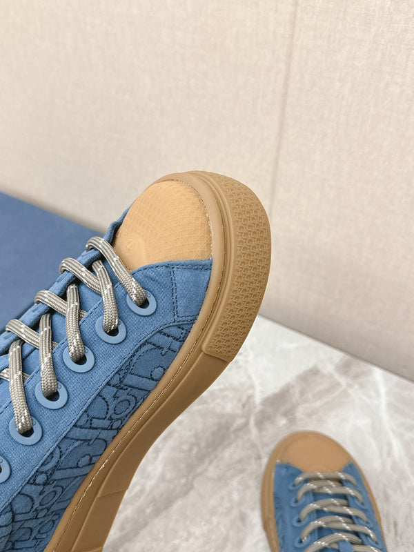 CD And Stone Island B33 Sneaker – Limited And Numbered Edition Blue Canvas