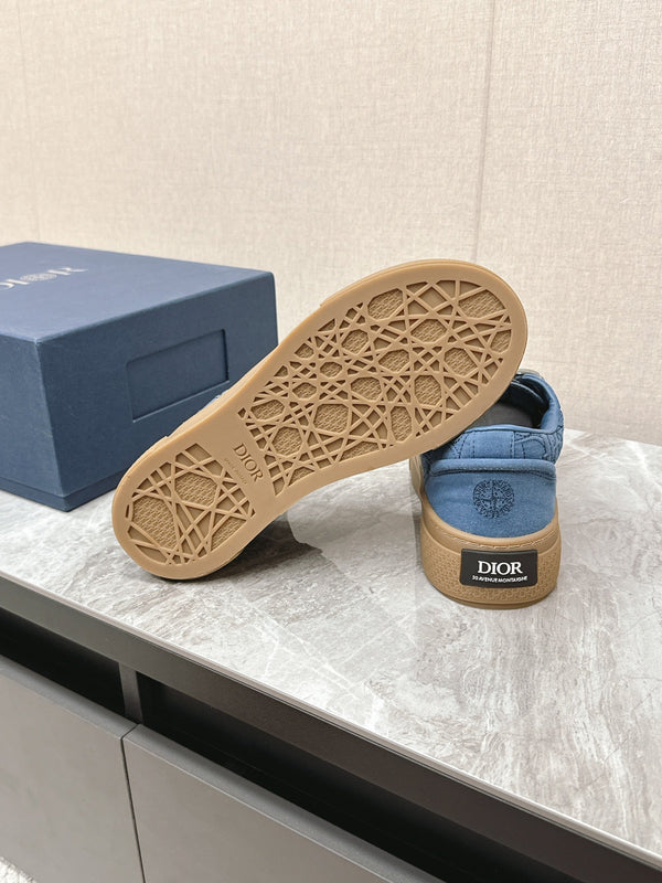 CD And Stone Island B33 Sneaker – Limited And Numbered Edition Blue Canvas