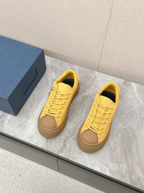 CD And Stone Island B33 Sneaker – Limited And Numbered Edition Yellow Canvas