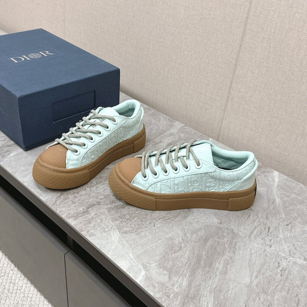 CD And Stone Island B33 Sneaker – Limited And Numbered Edition Light Jade Green Canvas
